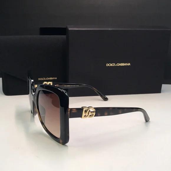 New Dolce & Gabbana DG6193U eyeglass frame features a trendy rectangle shape Auth- New Dolce & Gabbana DG6193U eyeglass frame features a  main image 4
